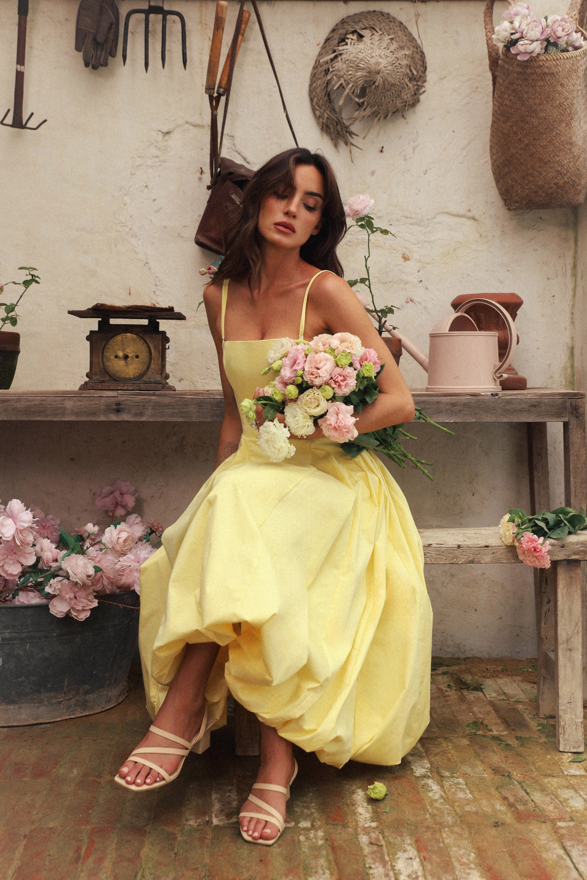yellow dress nearby Saner Dress in Yellow – Cleopatress