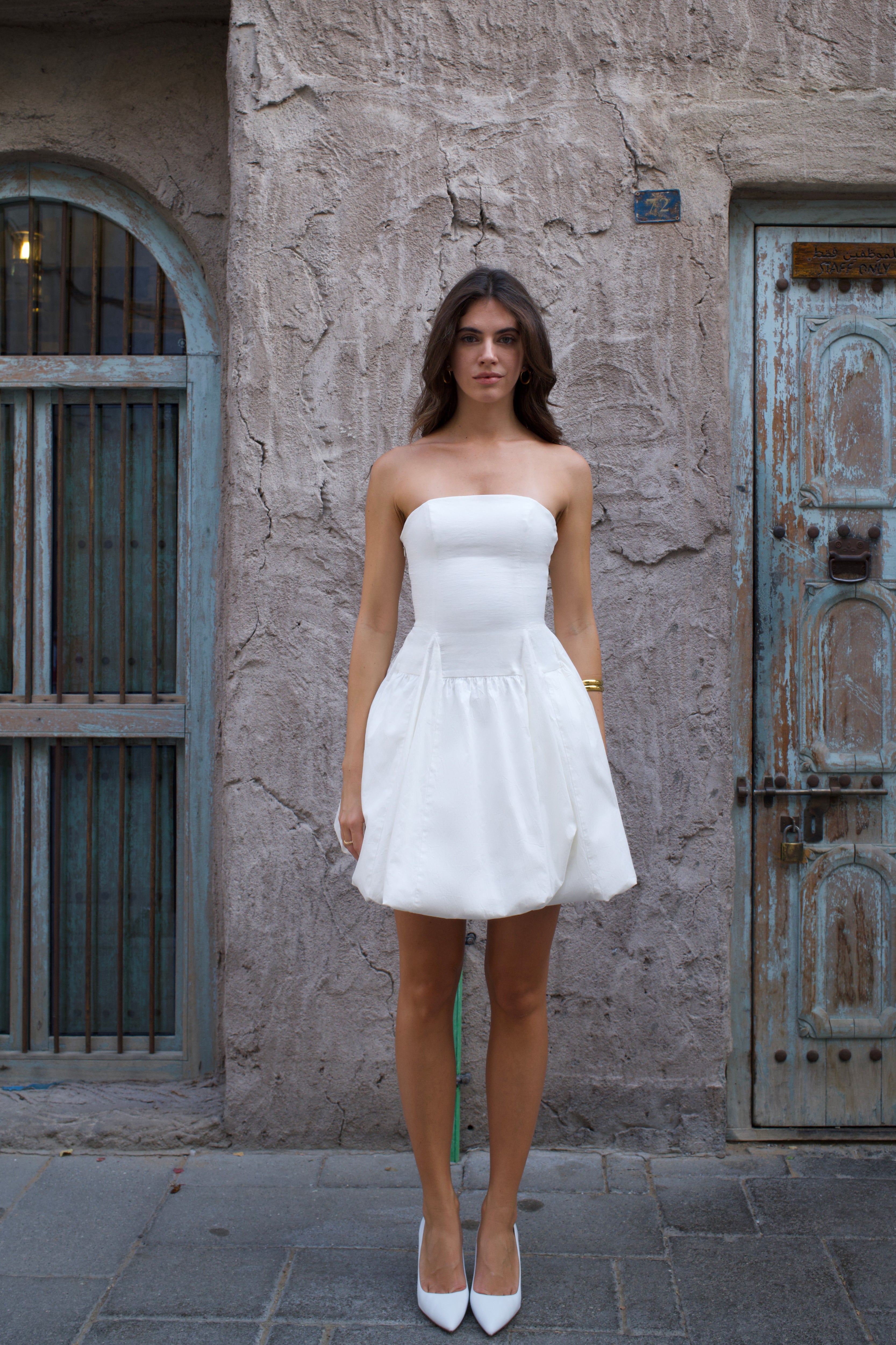 おろしぽんずthe toe Heidelberg Dress white Saner Dress in White – Cleopatress