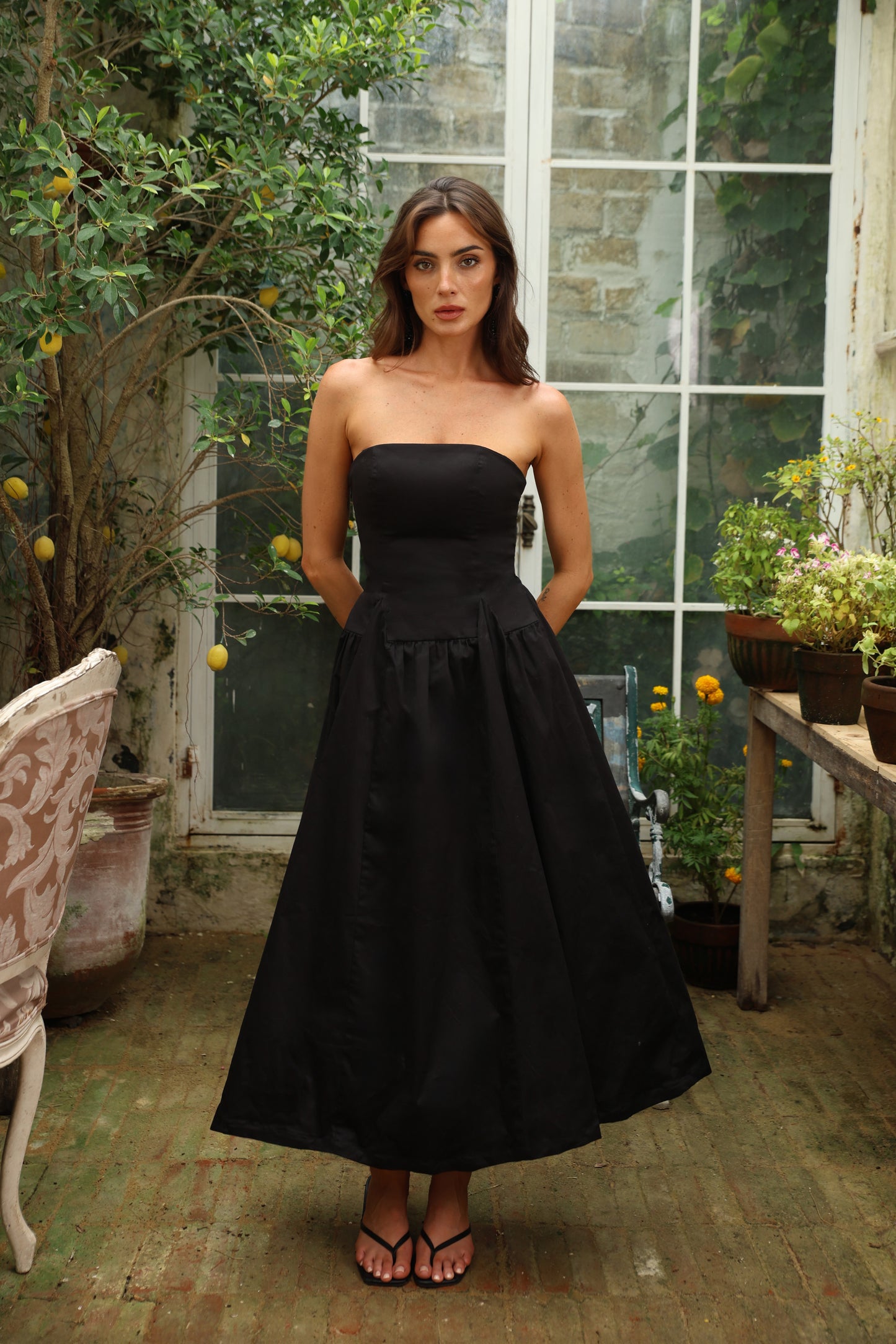 Saner Dress in Black