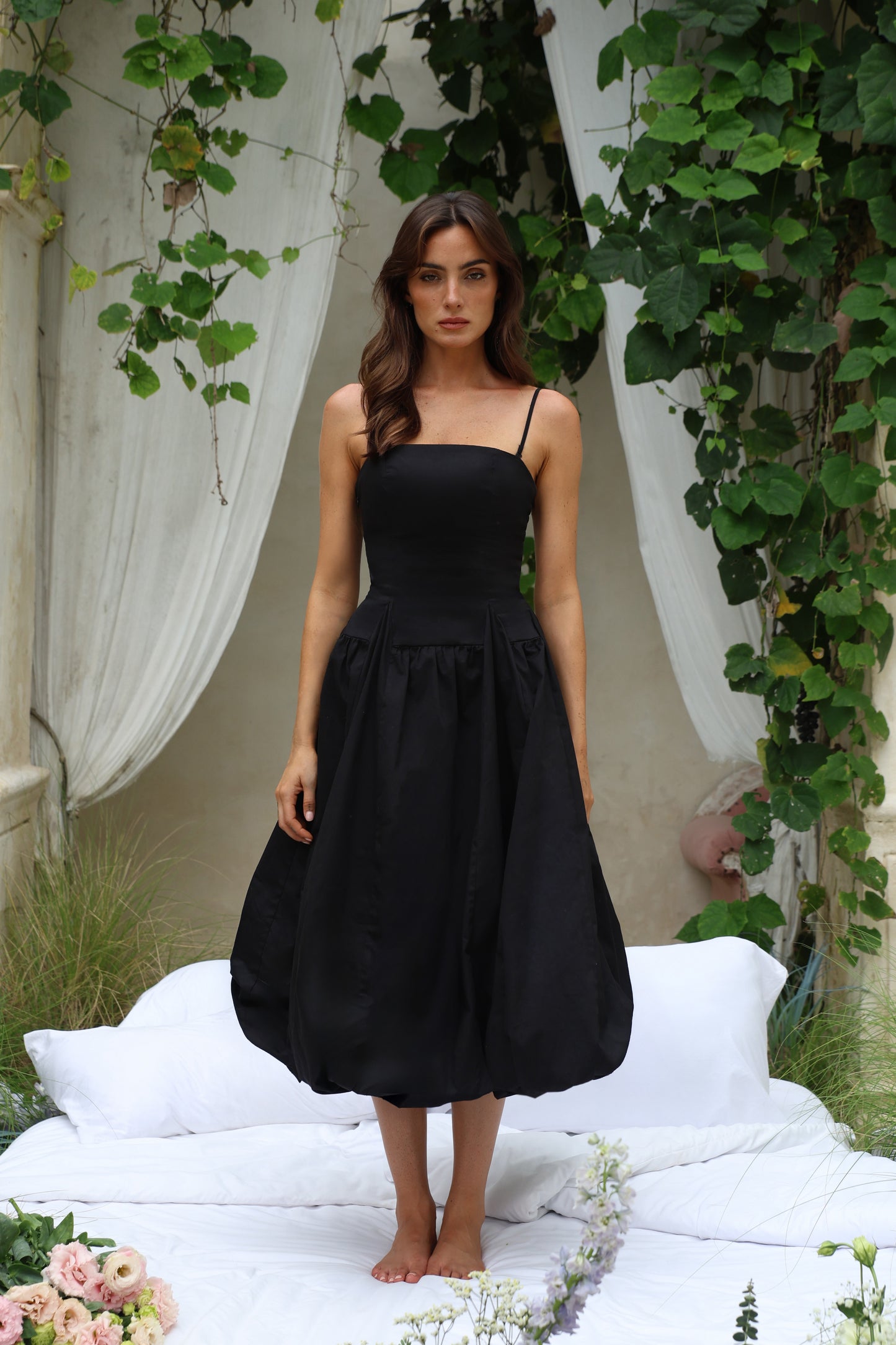 Saner Dress in Black – Cleopatress
